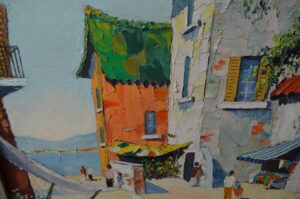 Cecil Rochfort Doyly John. Oil painting