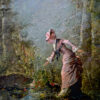 George Leonce Massot (1860-1910) Oil painting