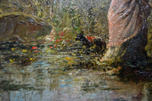 George Leonce Massot (1875-1910) Oil painting