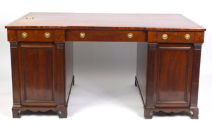 Early 19th century Mahogany partners desk