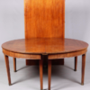 Georgian Mahogany D end Dining Table