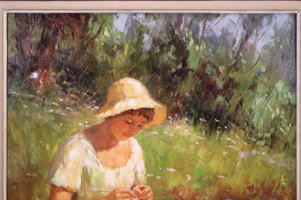 ANDRE GALZENATI (1890-1970) Oil on canvas