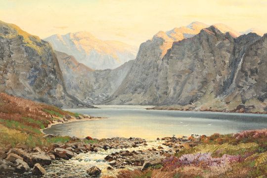 George Melvin Rennie. Scottish (1874-1953) Oil painting