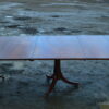 18th century three pedestal dining table