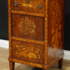 A 19th century Dutch mahogany and marquetry washstand