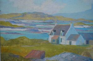 Tom H Shanks Oil painting (Ariscraig)