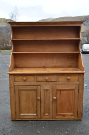 Victorian Scots pine dresser