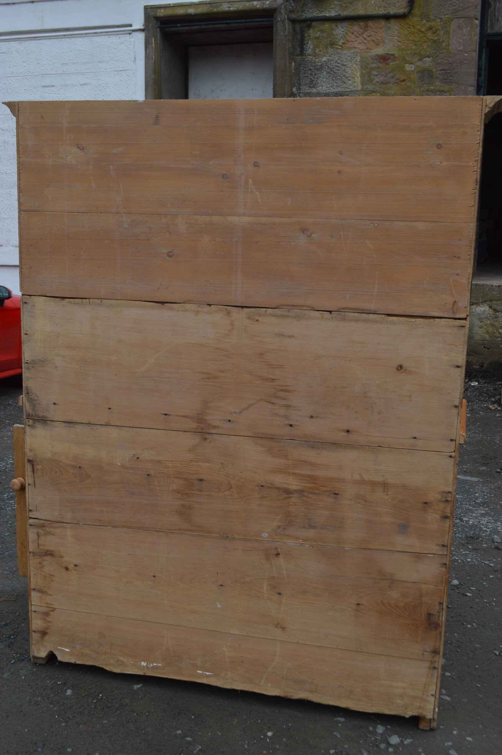 Victorian Scots pine dresser