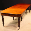 A Gillows style extending dining table