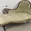 Victorian Walnut Chaise lounge