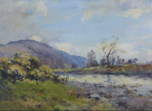 Archibald Kay RSA RSW Oil painting, (Kilmahog Callander)