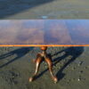 18th century walnut three pedestal dining table