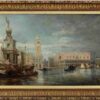 The Grand Canal Venice. Oil painting.