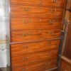 Quality Georgian mahogany chest on chest