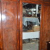 Victorian three door wardrobe