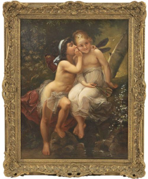 Cherubs painting