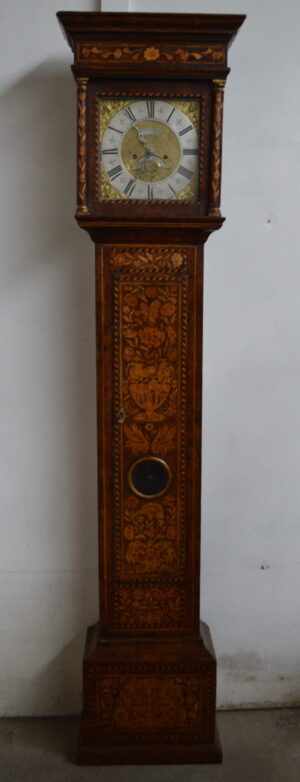 Marquetry long case clock Circa 1725
