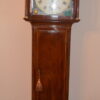 Scottish mahogany long case clock.