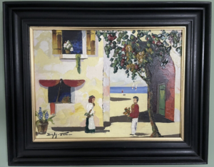 Cecil Rochfort D'oyly John Oil painting