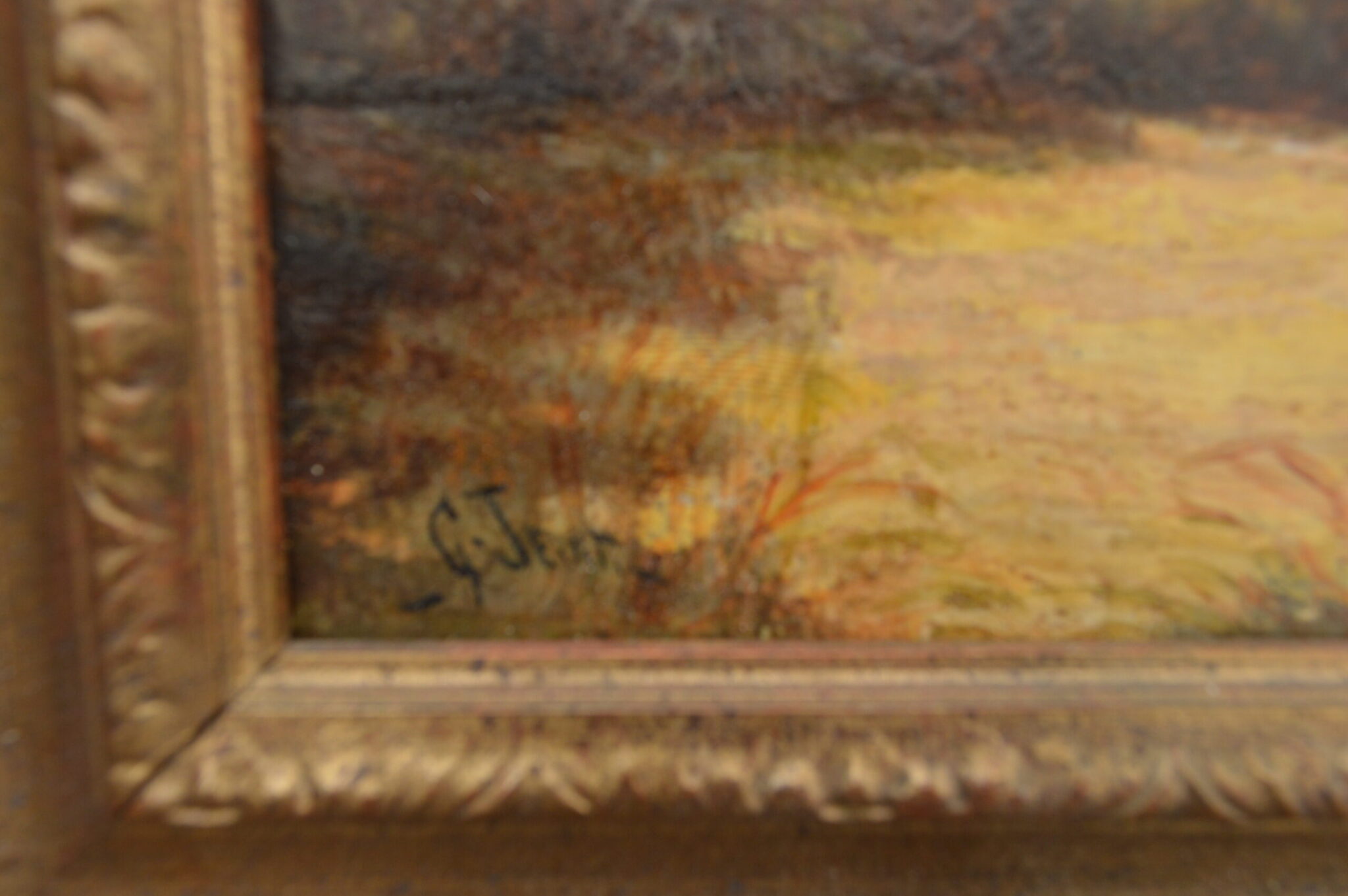 G Jewett Oil painting