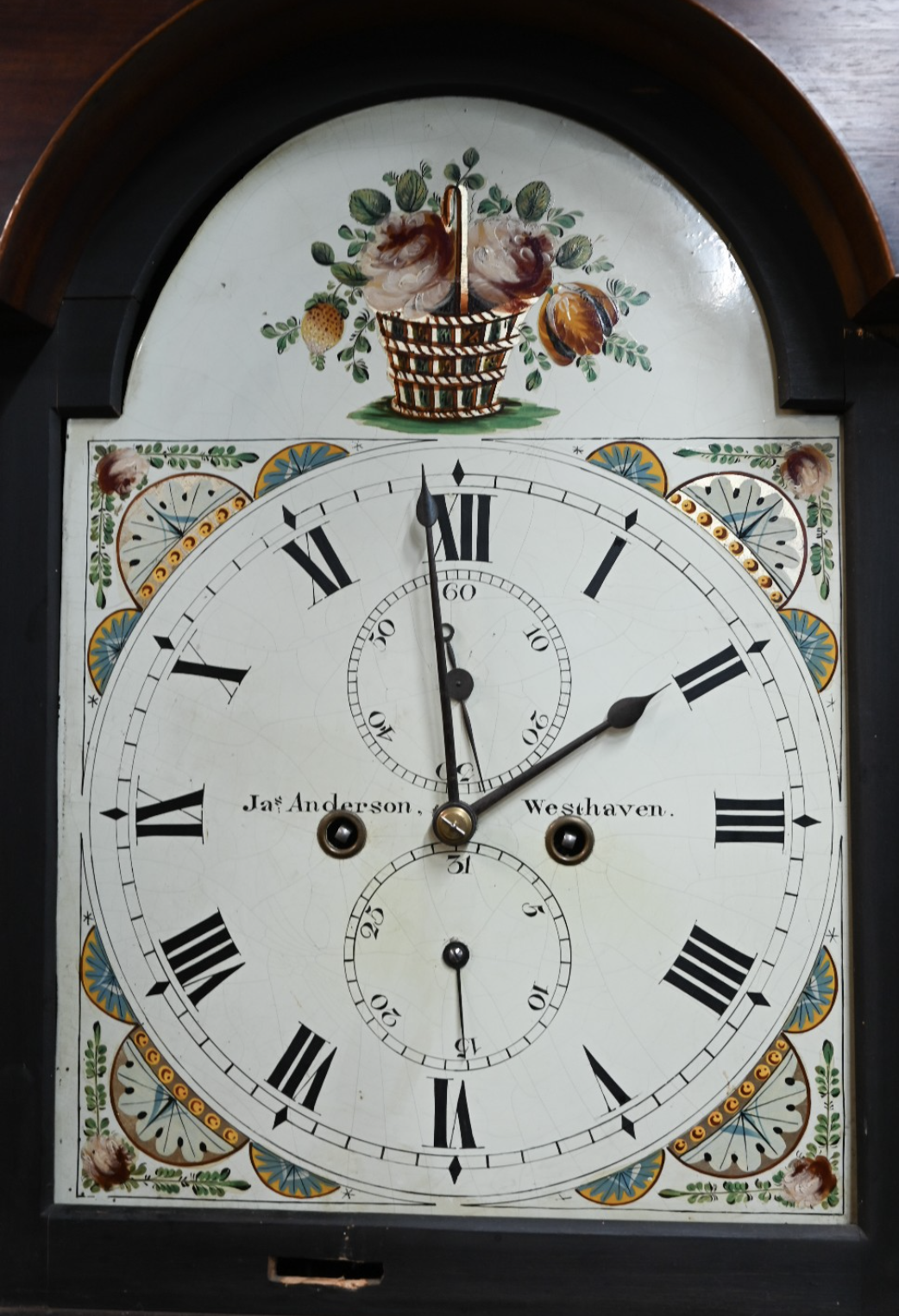 18th cent Scottish longcase clock
