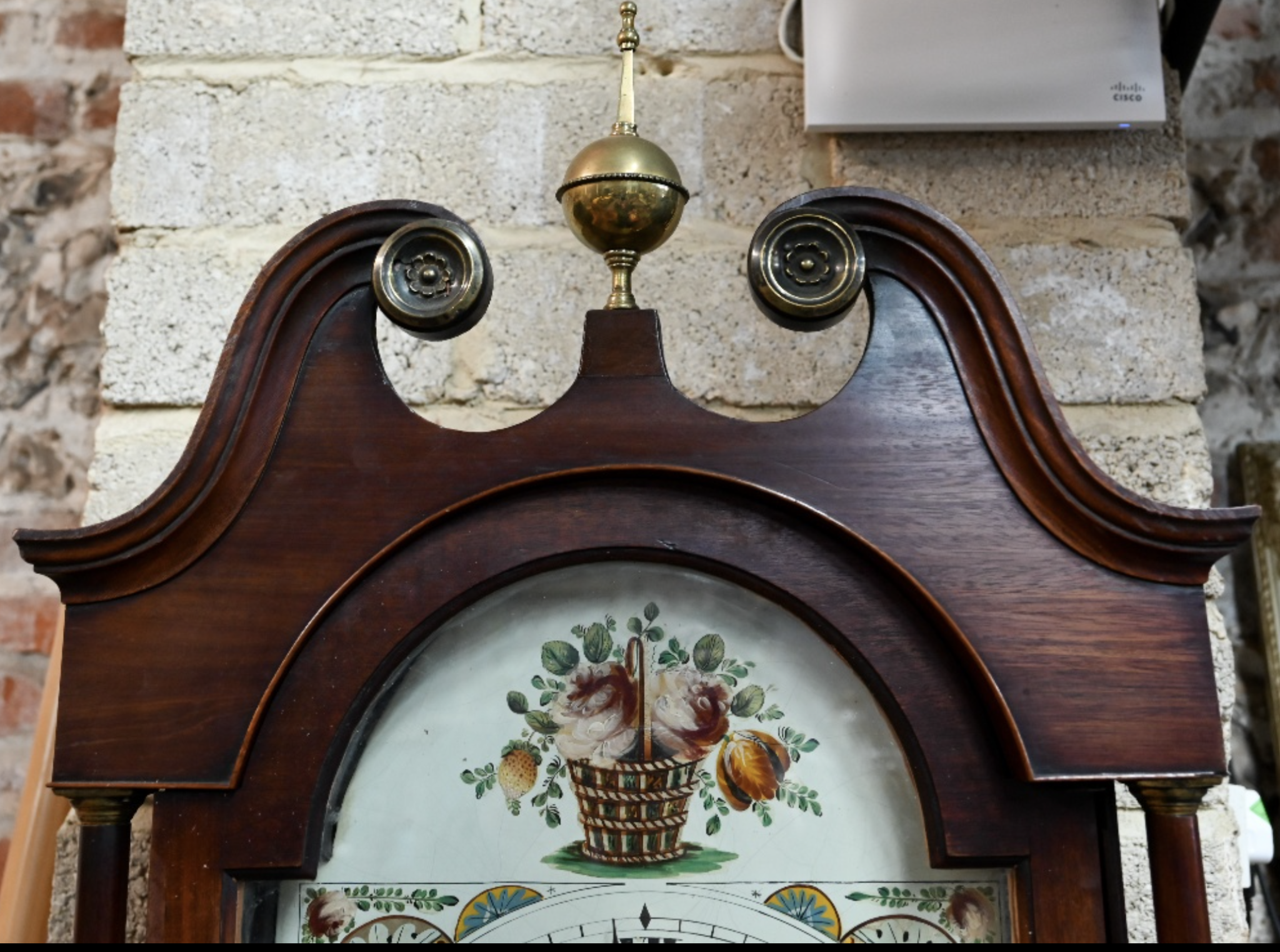 18th cent Scottish longcase clock