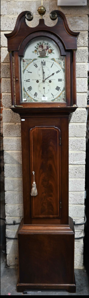 18th cent Scottish longcase clock