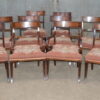 Set of 12 + 4 Regency dining chairs