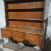 Victorian Light oak plate back dresser.