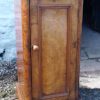 Victorian burr walnut bed cupboard