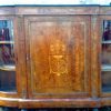Victorian burr walnut credenza