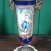 19th century French Sevres style porcelain urn.