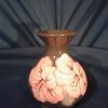 Walter Moorcroft Coral Hybiscus vase