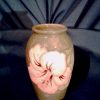 Moorcroft Coral Hibiscus vase