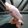 Royal Dux crested cockatoo. Good original condition. Size; 8" approx