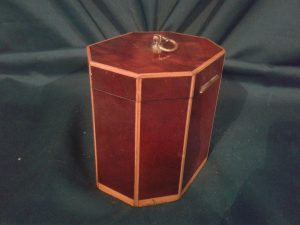 Georgian octagonal tea caddy
