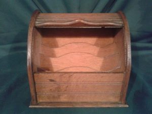 Edwardian desk top stationary box