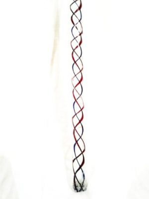 Victorian Nailsea glass walking cane. (Occasioanal)