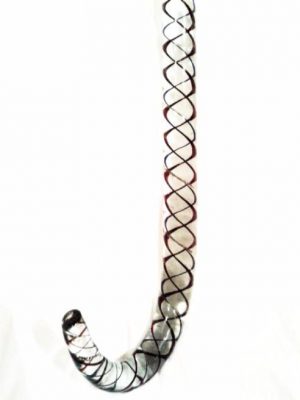Victorian Nailsea glass walking cane. (Occasioanal)