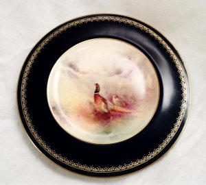Worcester plate. Circa 1926 (Pheasants by Jas Stinton)