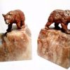 Early 20th century bear bookends