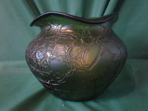 Fine Loetz iridecent bowl circa 1900s