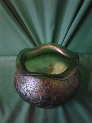 Fine Loetz iridecent bowl circa 1900s