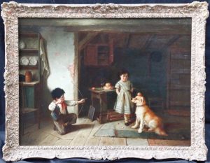 Walter Hunt Oil over Canvas (1861-1941)