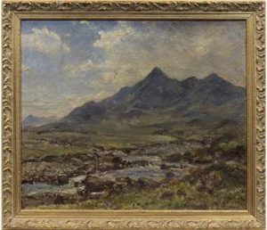 HERBERT F ROYLE (Scottish 1870 -1958), SGURR NAN GILLEAN, SKYE