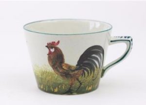 Wemyss Ware. Scottish pottery. Rare Brown Cockerel 