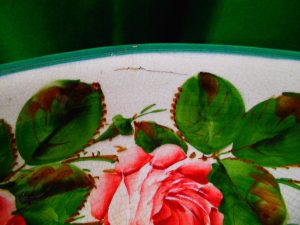 Rare Scottish Wemyss ware Ure and Basin