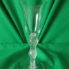 Air twist glass. Georgian style