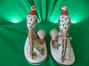 Pr of Samson Golden pheasants.