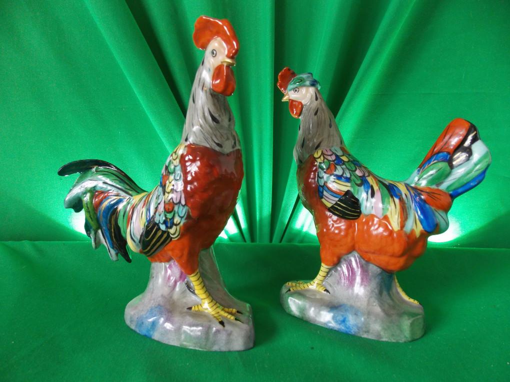 Samson Cockerel and hen